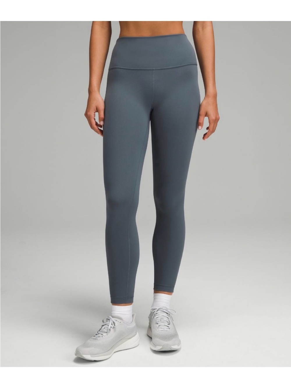 Lululemon Wunder Train High Rise 25” in Oil Grey